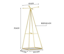 WFBD-CN Luce Stile Nordico di Lusso di Ferro in Oro dei monili a Rack in Oro Rosa Scaffale Dressing Table Creativo Decorazione mensola di Esposizione