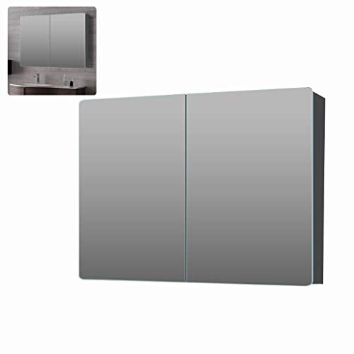 Armadietti a specchio Creativo Bagno in Vetro Semplice Alta Gamma Mobile per lavabo Vetro Stile Europeo