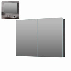 Armadietti a specchio Creativo Bagno in Vetro Semplice Alta Gamma Mobile per lavabo Vetro Stile Europeo