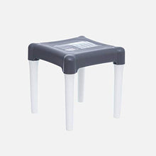 Juudoiie Sgabello semplice Steso Assemblable Sgabello basso Sgabello addensato Auto Sgabello per bambini Sgabello in plastica Baby Shower Sgabelli da bagno (Color : Gray, Dimensione : Medium)