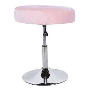 Mobile A Sgabello Rotondo Regolabile Rotante A 360 Gradi Mobili per La Sedia per Il Bagno Pink