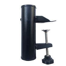 Porta ombrellone, ringhiera balcone, tondo, attacco universale, portaombrelli, porta ombrellone, morsetto balcone, porta ombrellone