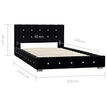 SKM Giroletto Nero in Velluto 90x200 cm (21.7kg)