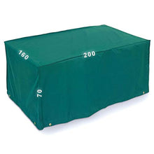 vabiono - Copertura premium per mobili da giardino, 200 x 160 x 70 cm, per sedie rettangolari e tavoli da giardino