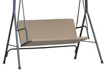 Copertura Universale per i sedili da Giardino Ricambio Ricambi coprendo sedili Copertura Superiore baldacchino Dimensione 100 x 138 cm Beige [101]