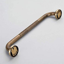 Maniglioni da Bagno Grab Bar, Bagno corrimano in Ottone fissato al Muro Spazzolato Grab Rails bracciolo di Sicurezza di Sostegno della Guida Anziani/Fit Servizi igienici for disabili Accessori da ba