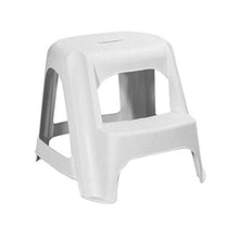 Tastak Sgabelli for Bambini, sgabelli for Passo in plastica, sgabelli in Gomma Antiscivolo Sgabelli a Pedale Sono sgabelli Solidi e stabili, Grigio in PP ecocompatibile