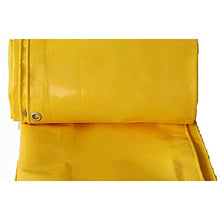 MTYLX Grande Tela Cerata Resistente, Teloni, Copertura per Paralume in Tela Cerata Gialla Impermeabile Antipioia per Esterni per Giardino, Copertura per Auto,Giallo,2 × 3 M