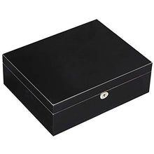 Cigar Humidor, Portatile Cigar Humidor di Legno Solido Legno di Cedro Portasigari può Contenere Circa 50 (340 * 270 * 110Mm)