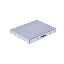 Custodia for sigarette humidor, spessore e modelli a doppio uso, atmosfera semplice ed elegante in acciaio inox in acciaio inox in acciaio inox in acciaio inox, anti-umidità portatile e anti-pressione