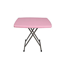 End Table Portatile Tavolo Compatto Leggero Tavolo Da Picnic All'aperto Da Picnic Con Manico Tavolo Da Campeggio Portatile Da Tavolo Pieghevole In Legno , Traspirante E Confortevole 80x80 X (46-74) Cm