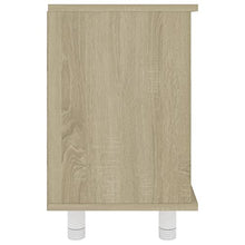 vidaXL Armadio da Bagno Rovere Sonoma 60x33x58 cm in Truciolato