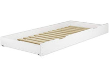 Erst-Holz Cassettone Letto Bianco per I Nostri Letti a Castello 80x190 in Pino 90.10-S17W