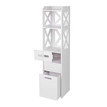 CHHD Armadietto da Pavimento, Armadietto da Bagno Impermeabile Scaffale da Bagno Armadio da Bagno Organizer per Bagno di casa Armadio da Bagno Silm Shlef Armadio da Bagno per Soggiorno