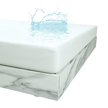 RongXi Coprimaterasso Impermeabile Matrimoniale Tranquillo Proteggi Traspirante Sottile Tessuto Pongee Anallergico Antiacaro Fodera per Letto Materassi 160 x 200/190 cm
