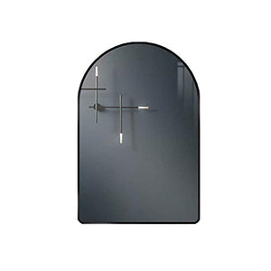 Specchio decorativo di lusso leggero appeso a parete specchio da bagno dorato da parete specchio da bagno specchio a mezza lunghezza specchio per il trucco con cornice specchio di sicurezza a prova
