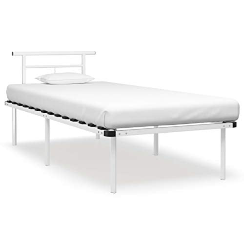SKM Giroletto Bianco in Metallo 90x200 cm (14.3kg)