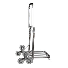 Carrello Pieghevole in Acciaio Inox Carrello Carrello Pieghevole per Arrampicata a 6 Ruote