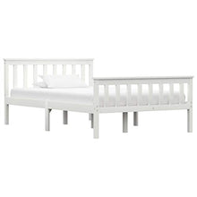SKM Giroletto con 2 Cassetti Bianco in Massello di Pino 120x200 cm (31.85kg) Bianco-0425
