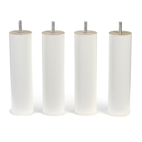 Wood Select Piede letto 35 cm Bianco