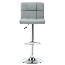 IntimaTe WM Heart Sgabelli Bar in Pelle Finta Disegno Moderno Movemento Regolabile Lift Gas Sgabello (Grigio Pelle)