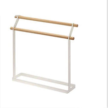 Porta Asciugamani, Porta Tavolo in Ferro Battuto, Porta Asciugamani da Bagno, Porta Asciugamani da Cucina, Ferro Battuto + Acciaio Inossidabile 345 (L) * 80 (D) * 310 (H) Mm