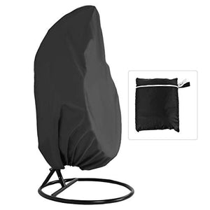 Tarente Poliestere Impermeabile Nero Swing Esterno Antipolvere Hanging Garden Egg Chair Seat Cover