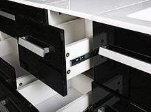 Modello speciale per lavabo da bagno, modello Zurich II, nero