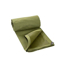 MTYLX Telo Multiuso per Esterni, Teloni Impermeabili in Tela Spessa Resistente Tenda Multiuso con Occhielli Verde 600G / ㎡,un,3X5M