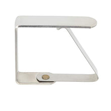 com-four® Morsetto per tovaglia Premium 16x - Morsetti per Tavolo in Acciaio Inossidabile - Morsetto per tovaglie antiruggine per Interno ed Esterno