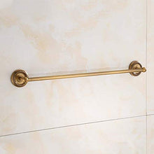 YIDTO Porta Asciugamani a Barra Singola Porta Asciugamani a Barra Porta Asciugamani a Barra Singolo in Rame for Bagno Mensola Doccia in Ottone a Parete (Dimensione : 40cm)