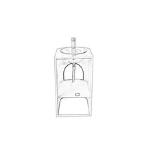 F-HOME Lavabo, lavabi industriali in ferro da stiro, lavabo, lavabo, lavabo, creativo, stile retrò, colore: rosa
