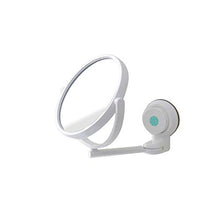 MMWYC Specchio Pieghevole a Ventosa Specchio da Parete for Appendere Il Bagno Specchio for Trucco Regolabile for Specchio Rimovibile