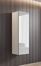 E-Com - Armadio Alto Fay - 120 cm - Bianco/Grigio