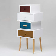 ZHongWei-- Armadietto della Camera da Letto - Cassetto Tipo Semplice Moderno Cassetti personalità Creativo Cabinet Cabinet Cabinet (Size : 45 * 34 * 90cm)