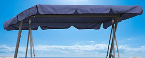 Quick-Star - Copertura Universale per Dondolo a 3 posti, Colore: Blu
