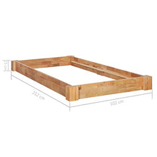 SKM Giroletto in Legno Massello di Rovere 90x200 cm (18.6kg)