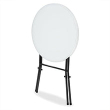 Casaria Tavolino Alto Giardino Pieghevole Rotondo Ø 72cm da Ricevimento Tavolo da Bar Bistro Esterni