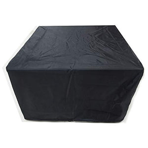 ZHW Copertura Tavolo Esterno, Copertura per Mobili da Giardino Impermeabile, Telo Protettivo per Tavolo E Sedie da Esterni per Giardino Ed Esterno,106.3 * 70.9 * 35in