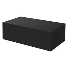 Poetance Copertura impermeabile per tavolo e sedie da giardino, per mobili da giardino, per esterni, colore: nero
