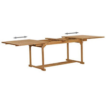 Festnight 9 pz Set da Pranzo, Tavolo Pieghevole con Sedie, avolo da Giardino con Sedie in Legno Set da Pranzo da Giardino in Legno Massello di Teak