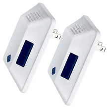 Yardwe 2Pcs Repellente per Zanzare Elettronico Indoor Mosquito Fly Killer Zapper Catcher per Ufficio Camera da Letto Cucina 110V