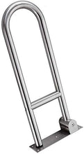 Maniglioni da Bagno WC a Forma di U braccioli, in Acciaio Inox bracciolo Maniglia, Incinta di Donne e Bambini, Antiscivolo Sicurezza e stabilità Accessori da Bagno