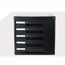 MAATCHH Armadi File 5 cassetti della scrivania Armadio Rack di visualizzazione e archiviazione Holder al File Desktop Documents Cabinet Organizzatore di Carta Attrezzature da Ufficio Desktop