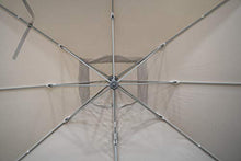 giordano shop Ombrellone da Giardino Decentrato 3x3m in Alluminio Alba Grigio