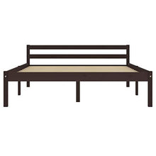 SKM Giroletto Marrone Scuro in Legno Massello di Pino 140x200 cm (20.4kg)