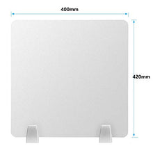 XINX Protezione Plexiglass Schermo, Acrilico Trasparente di Plastica Trasparente Protection Shield, Negozio Contatore, Piano di Lavoro, Bancone, Schermo Nail Salon