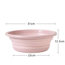 DYB Lavabo Pieghevole Bacino - plastica Pieghevole Bacino Nordic Esterna Portatile Lavabo Grande Domestica Lavabo Retrattile Lavabo conveniente for l'archiviazione e l'organizzazione Portatile