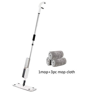 SSAYY Spray Mop Mop Spray con Ugello Mop Spin Match E Mop per Pavimenti A Vapore in Tessuto Non Tessuto per Utensili per La Pulizia del Pavimento della Cucina