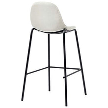 Tidyard Set 5 pz da Bar Design Moderno Alto in Tessuto,Set Tavolo Quadrato e 4 Sedie da Bar Alti in Tessuto,Set Tavolo e Sedie da Cucina Design Moderno in Tessuto